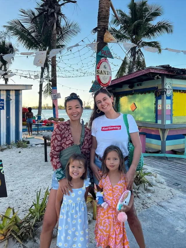 Marissa Nasution di Bahama (Instagram/marissaln)