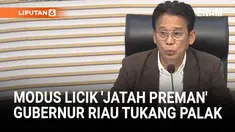 Komisi Pemberantasan Korupsi (KPK) menggelar konferensi pers terkait penangkapan Gubernur Riau Abdul Wahid di Gedung KPK, Jakarta, Rabu (5/11).