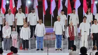 Deklarasi Mahfud Md sebagai cawapres Ganjar Pranowo di Pemilu 2024. (dok PDIP)
