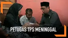 Badan Pengawas Pemilu Jawa Barat datangi keluarga almarhum Ganjar Faturahman, petugas TPS berusia 28 tahun yang meninggal saat sedang jalankan tugas sebagai petugas TPS di Baleendah.