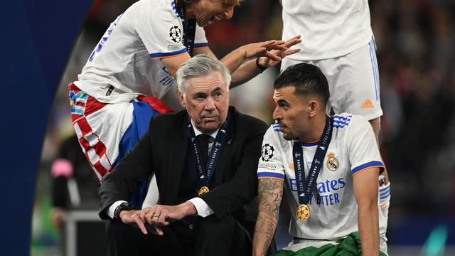 Carlo Ancelotti - Real Madrid - Liga Champions - 29 Mei 2022 -1
