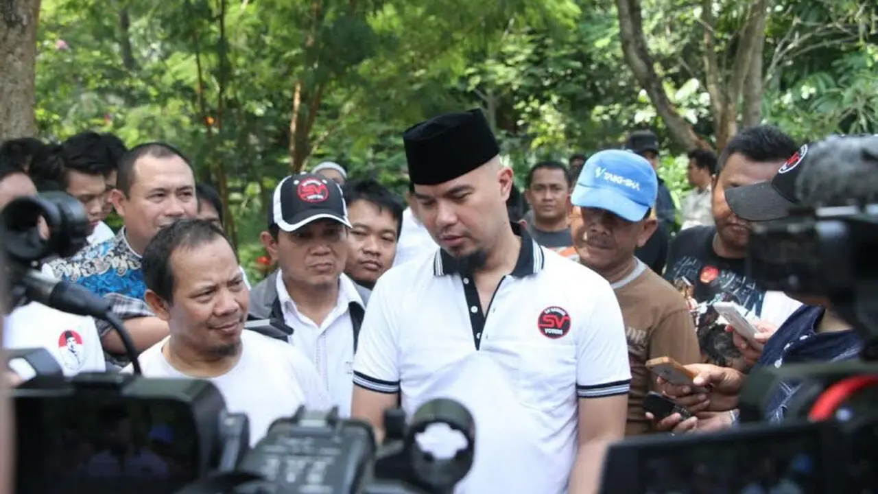 Ahmad Dhani di Bekasi 