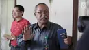 Humas PN Jakarta Utara Jootje Sampaleng memberikan keterangan pers terkait beredarnya surat gugatan cerai Ahok kepada istrinya di PN Jakarta Utara, Senin (8/1). (Liputan6.com/Arya Manggala)