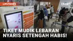 34 Persen Tiket Kereta Api Mudik Lebaran 2024 Habis Terjual