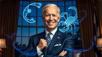 joe biden zodiac sign ©Ilustrasi dibuat AI