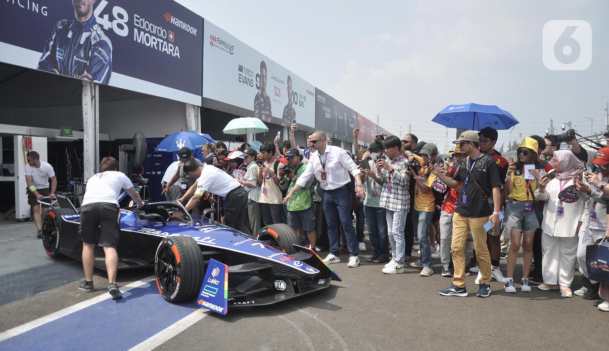 Seri balapan Formula E di Jakarta ini akan berlangsung dua kali atau double header. (merdeka.com/Iqbal S. Nugroho)