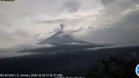 Gunung Semeru Erupsi, Tinggi Letusan Capai 1 Kilometer
