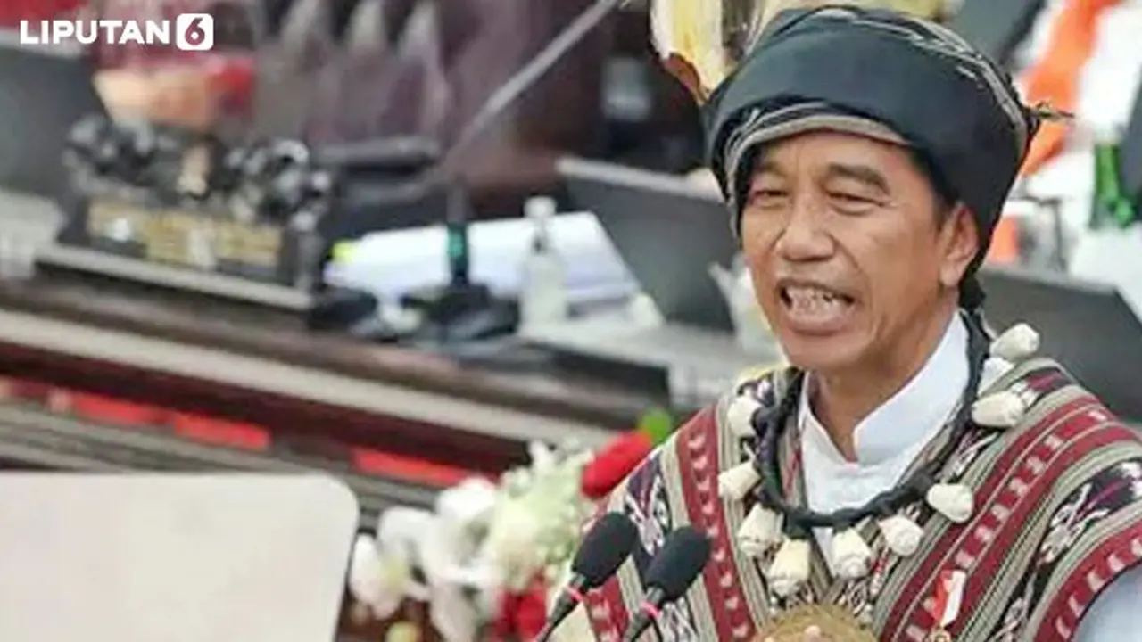 Banner Infografis Pidato Kenegaraan Jokowi dan Nota Keuangan RAPBN 2024. (Liputan6.com/Gotri/Abdillah)