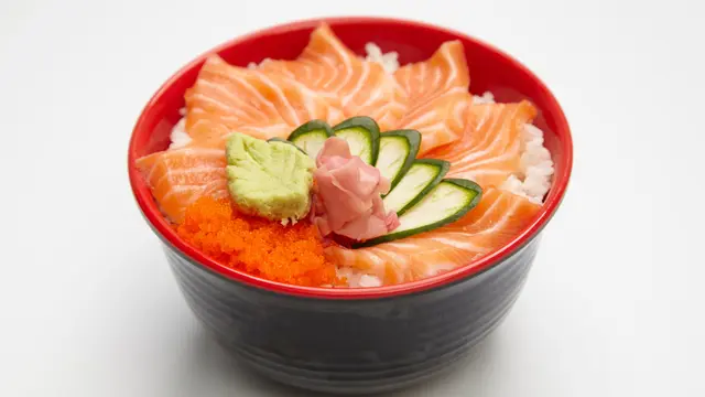 Salmon Donburi