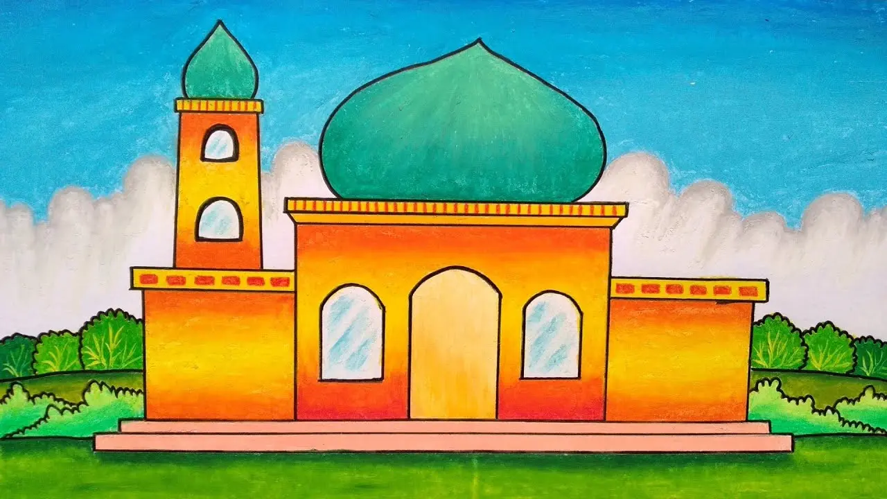 Menggambar Masjid