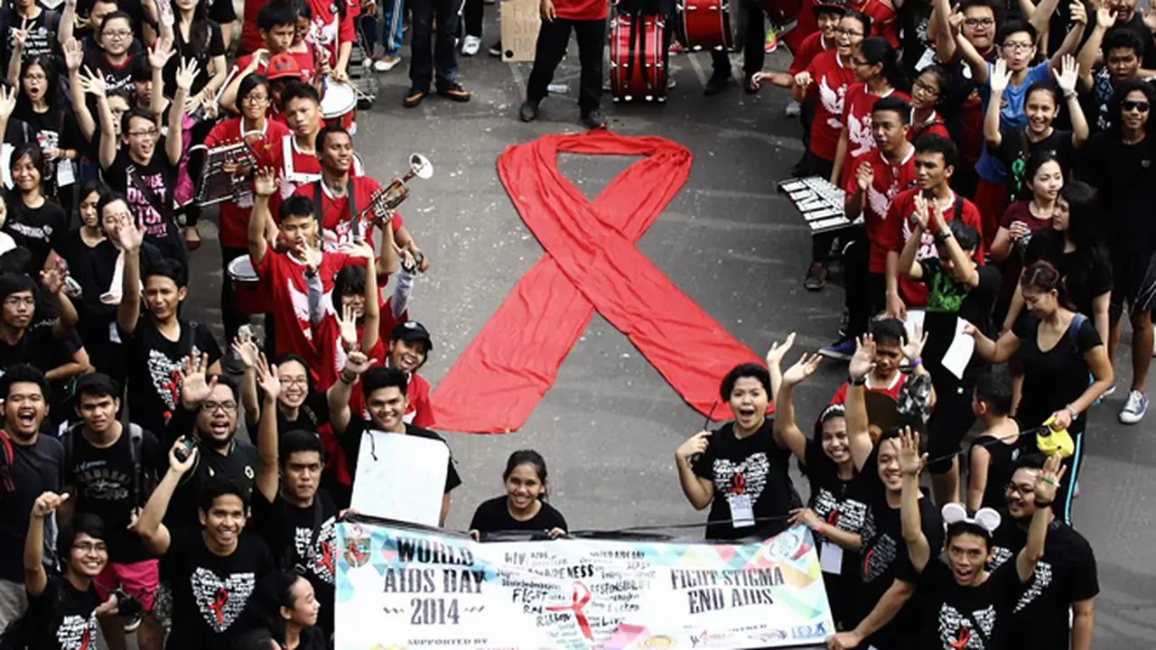 Ratusan Odha Bengkulu Gelar Aksi Turun Jalan di Hari AIDS Sedunia
