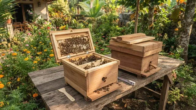 Cara Ternak Lebah Klanceng di Halaman Rumah, Panen Madu Tanpa Sengat