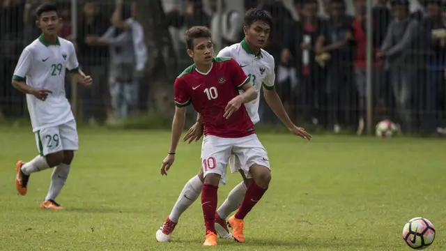 Timnas Indonesia U-23 Vs Timnas Indonesia U-19