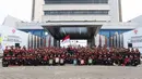 Hampir 600 atlet yang berangkat tersebut bakal bertanding di 31 dari 37 cabang olahraga (cabor) yang dipertandingkan di Kamboja. (Liputan6.com/Herman Zakharia)
