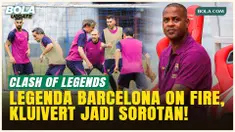 Momen Langka! Legenda Barcelona Gelar Latihan Jelang Clash of Legends
