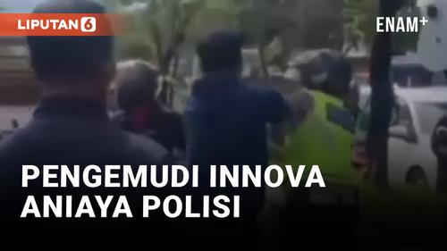 VIDEO: Polisi Dianiaya Pengendara Innova