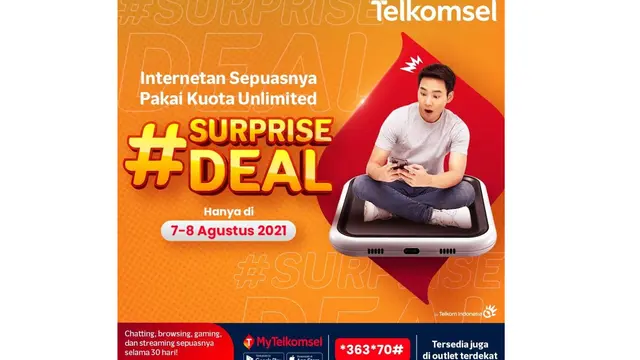 Telkomsel Surprise Deal Unlimited