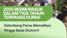 tahun terpanas