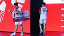 Ganda putra Indonesia, Raymond Indra dan Nikolaus Joaquin, berhasil keluar sebagai runner-up di turnamen bulu tangkis Polytron Indonesia Open 2026. (Bola.com/M Iqbal Ichsan)