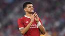Dominic Solanke yang kini tengah menjalani musim ke-6 bersama Bournemouth tercatat pernah membela Liverpool selama satu setengah musim mulai 2017/2018 hingga tengah musim 2018/2019. Namun keputusannya pindah dari Chelsea menuju Anfield terbilang tidak tepat. Ia akhirnya kalah bersaing dengan trisula lini depan Liverpool yang tengah membara, Mohamed Salah, Roberto Firmino dan Sadio Mane. Pada tengah musim 2018/2019 ia hengkang menuju Bournemouth setelah hanya tampil dalam 27 laga di semua kompetisi dengan torehan 1 gol dan 1 assist. (AFP/Christof Stache)