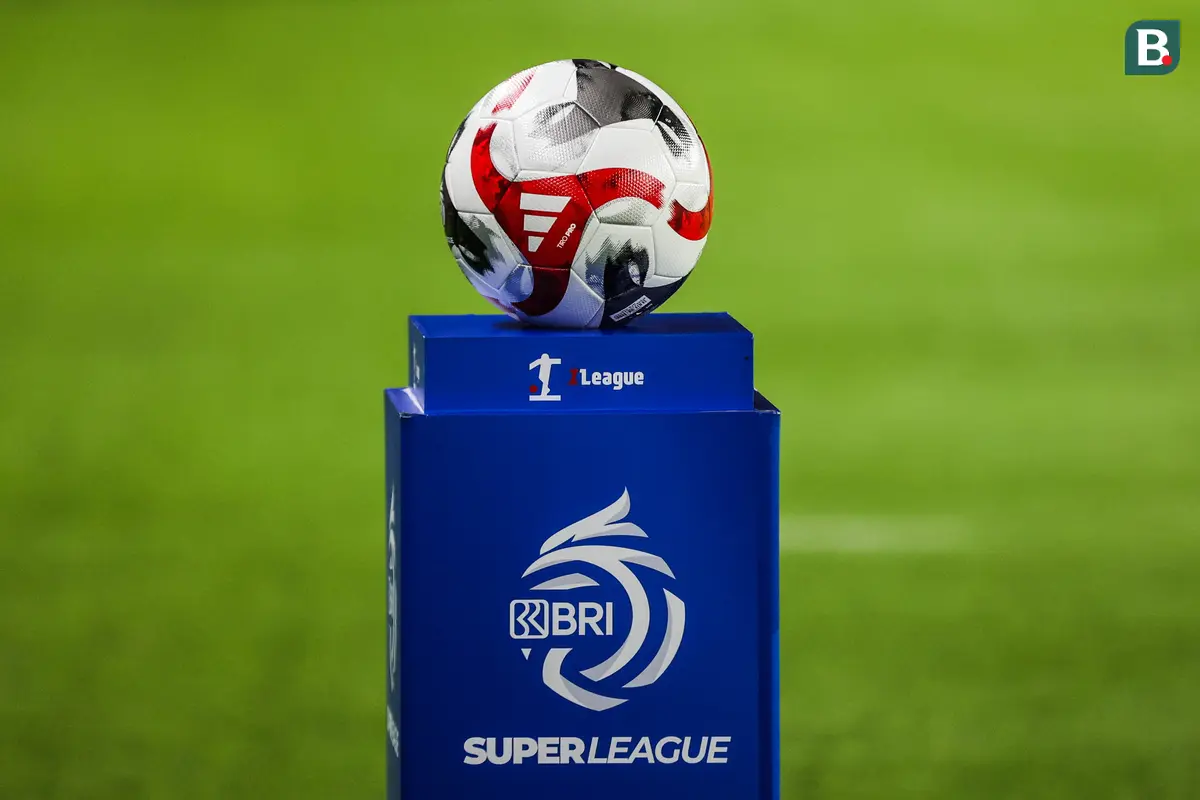 Bola dan Logo BRI Super League 2025/2026