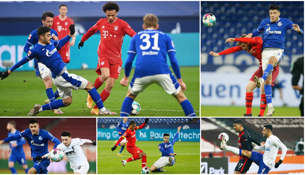 Liverpool resmi mendapatkan jasa Ozan Kabak dari Schalke. Bek muda potensial ini diharapkan bisa menjadi solusi atas rapuhnya lini pertahanan The Reds musim ini. (Foto Kolase AFP)
