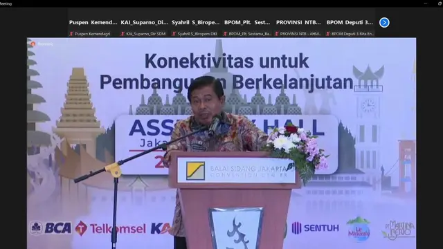 Sekjen Kemendagri, Suhajar Diantoro.