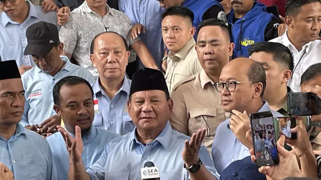 Calon Presiden (Capres) nomor urut dua, Prabowo Subianto