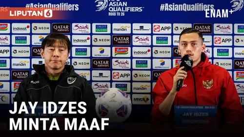 VIDEO: Kapten Timnas Indonesia Jay Idzes Temui Supporter Indonesia Minta Maaf Usai Kalah dari Jepang