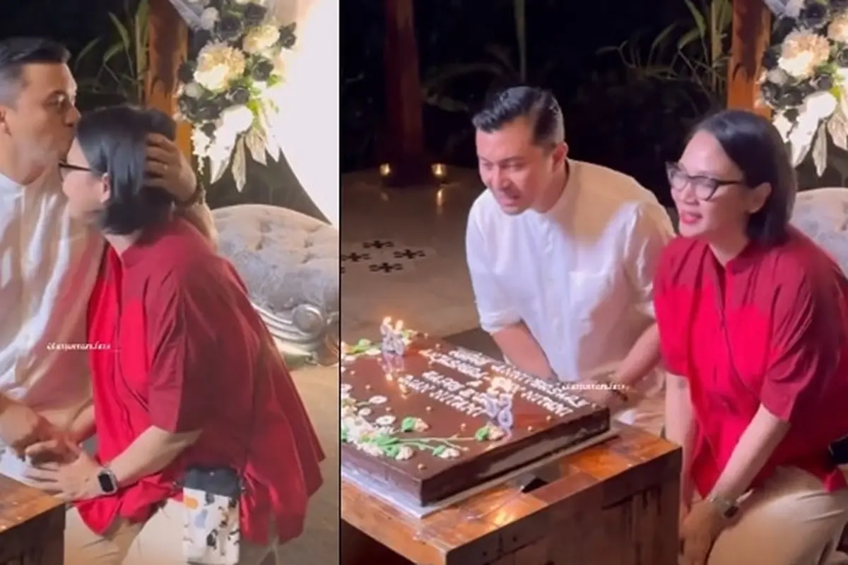 7 Potret Anjasmara dan Dian Nitami Rayakan Anniversary Pernikahan ke-25
