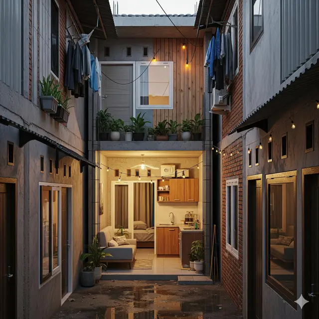 Rumah Tumbuh (Konsep Developable)