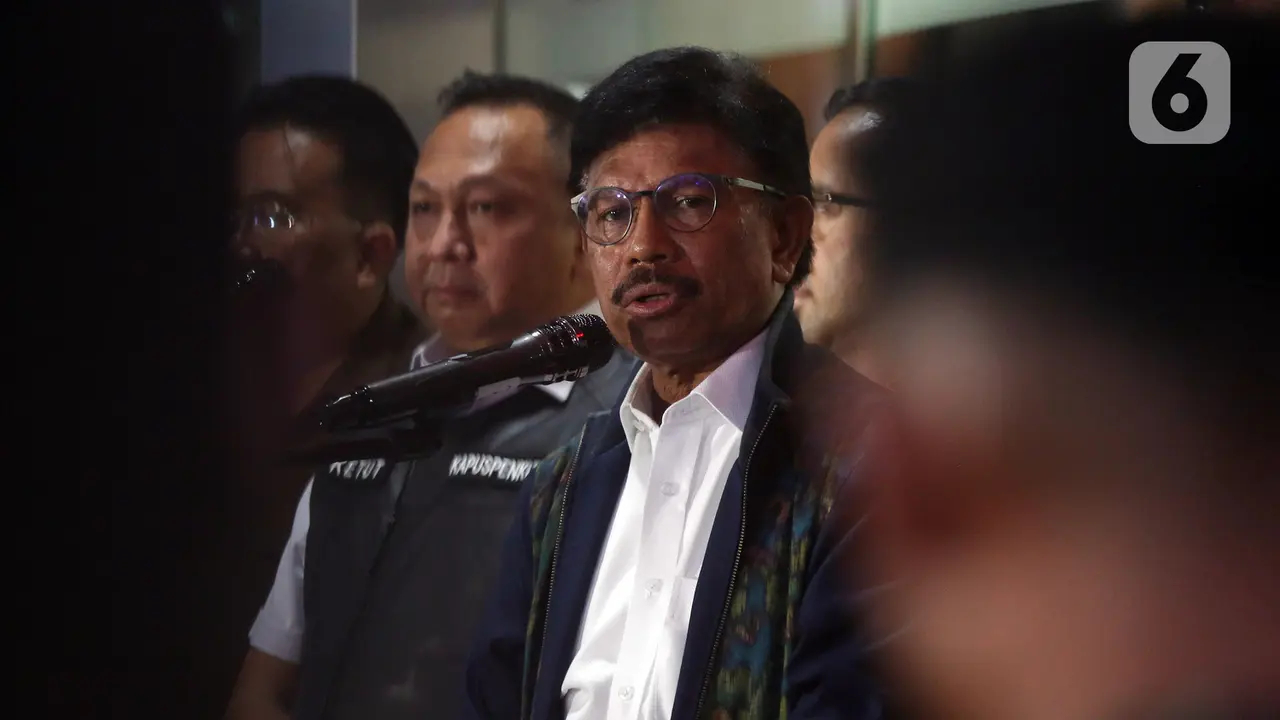 Johnny G Plate Diperiksa 9 Jam oleh Kejaksaan Agung di Kasus Korupsi BTS Kemenkominfo