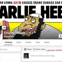 Melakukan pelecehan terhadap agama Islam, Facebook Majalah Charlie Heboh ditutup!