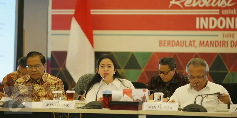 20160129-Puan Maharani Duduk Bareng Menteri Rizal dan Basuki Bahas MotoGP 2017-Jakarta