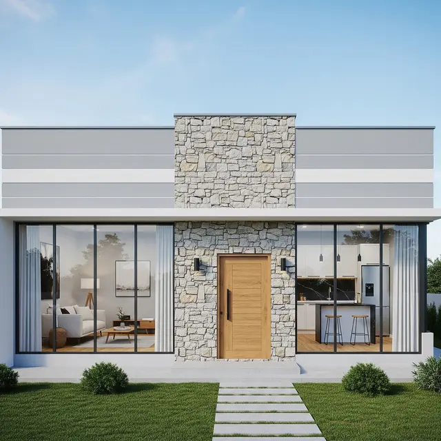 Contoh Rumah Sederhana tapi Mewah Ukuran 6x10 Meter