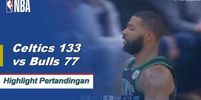 Cuplikan Pertandingan NBA : Celtics 133, Bulls 77