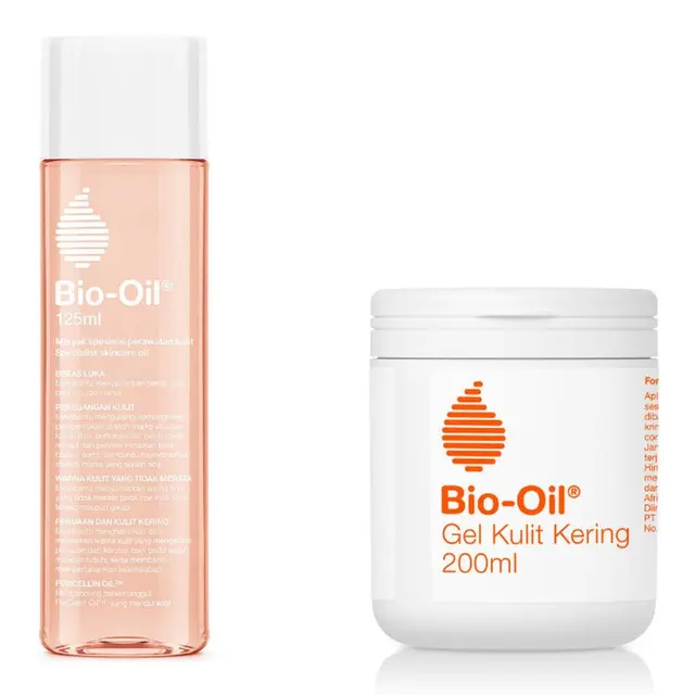 Bio-Oil Minyak Perawatan Kulit & Bio-Oil Gel Kulit Kering
