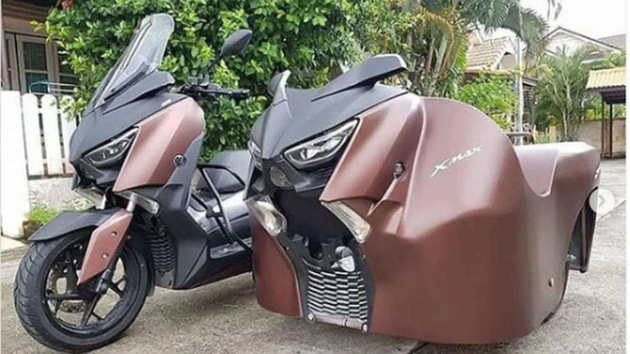 Yamaha XMax Ini Punya 2 Muka yang Mirip