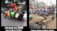 Meme Vespa gembel (Ist)