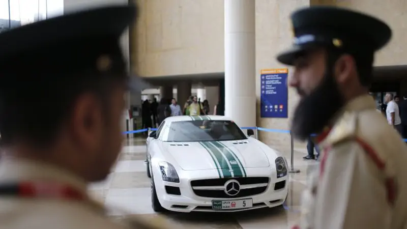 Mobil Super Cepat Polisi Dubai