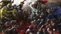Para penggemar bakal menyaksikan kembali 10 film dari franchise Marvel Cinematic Universe sebelum dimulainya Avengers: Age of Ultron.