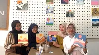 Unik, Tempat Hangout di Lampung Ini Tawarkan Pengunjung Ngopi Sambil Melukis