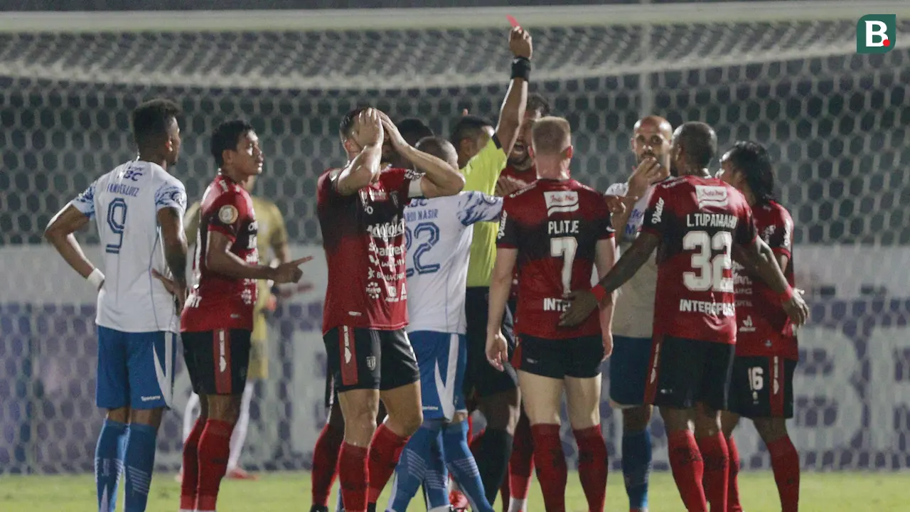 Foto: Tampil Spartan, 10 Pemain Bali United Tahan Imbang Persib Bandung di BRI Liga 1