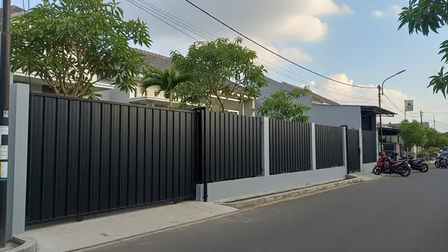 Desain Pagar Rumah Anti Pandang/ Ilustrasi AI