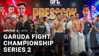 Gelaran Garuda Fight Championship Series 2 menyajikan pertarungan sarat gengsi. Sorotan utama tertuju pada laga main event yang mempertemukan Aziz Kalim melawan Jekson Karmela atau KKAJHE dalam pertarungan Pro Boxing 5 ronde.