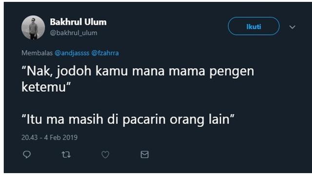 Momen Netizen Ditanya Pacarnya Mana