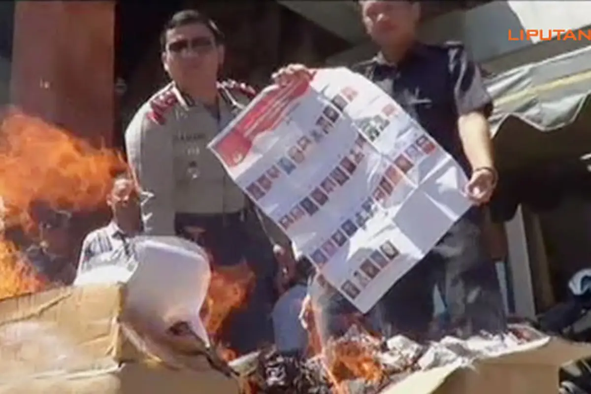 pemusnahan surat suara rusak