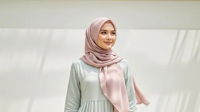Model Gamis Linen Terbaru Adem Cocok untuk Cuaca Panas