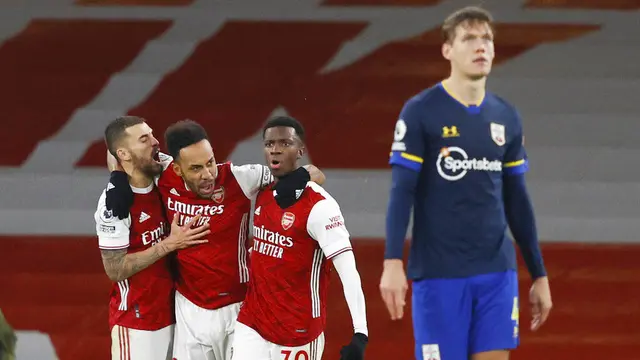 Foto Liga Inggris: Dibobol Sang Mantan, Arsenal Kembali Gagal Menang