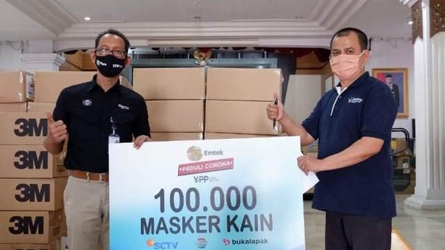 Pemprov Jawa Tengah Menerima Bantuan Dari Emtek Peduli Corona Hari Ini Showbiz Liputan6 Com